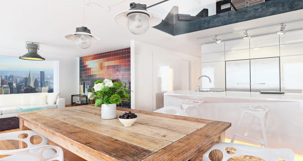 NYC Upper West side Penthouse Kitchen