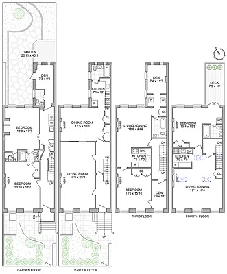 459 24th st, Manhattan, NY, 6 Bedrooms Bedrooms, 10 Rooms Rooms,4 BathroomsBathrooms,Condo,For sale,24th st,4,1260